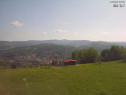 Pohled na Krkonoše