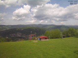 Pohled na Krkonoše