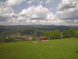 Pohled na Krkonoše