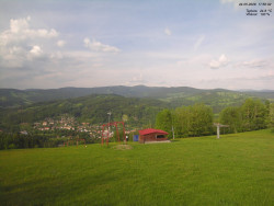 Pohled na Krkonoše
