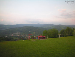 Pohled na Krkonoše