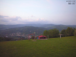 Pohled na Krkonoše