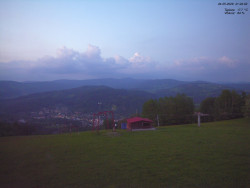 Pohled na Krkonoše