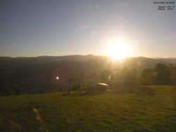 Pohled na Krkonoše