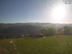 Pohled na Krkonoše