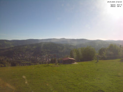Pohled na Krkonoše