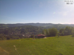 Pohled na Krkonoše