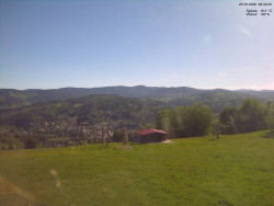 Pohled na Krkonoše