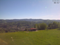 Pohled na Krkonoše