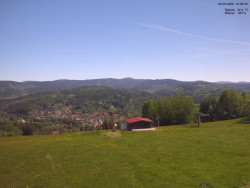 Pohled na Krkonoše