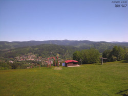 Pohled na Krkonoše