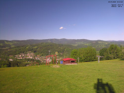 Pohled na Krkonoše