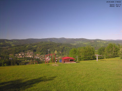 Pohled na Krkonoše