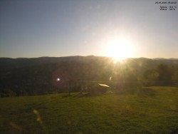Pohled na Krkonoše
