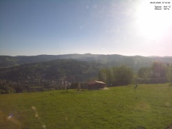 Pohled na Krkonoše