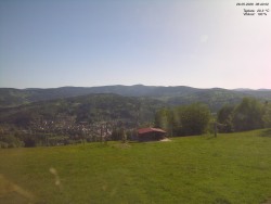 Pohled na Krkonoše