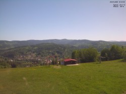 Pohled na Krkonoše