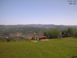 Pohled na Krkonoše