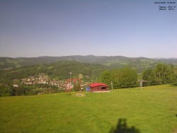 Pohled na Krkonoše