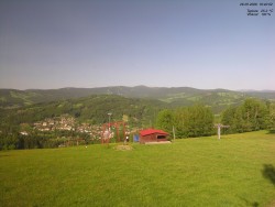 Pohled na Krkonoše