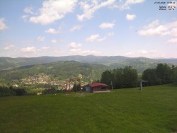 Pohled na Krkonoše
