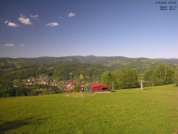 Pohled na Krkonoše