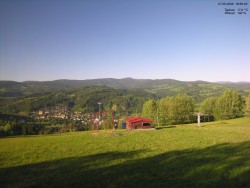 Pohled na Krkonoše