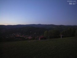 Pohled na Krkonoše