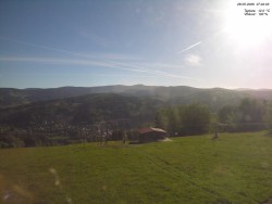 Pohled na Krkonoše