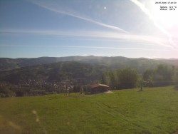 Pohled na Krkonoše