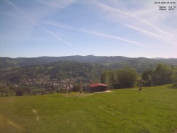 Pohled na Krkonoše