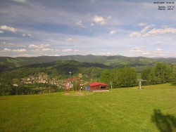 Pohled na Krkonoše