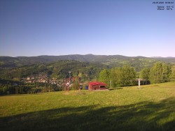 Pohled na Krkonoše