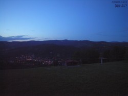Pohled na Krkonoše