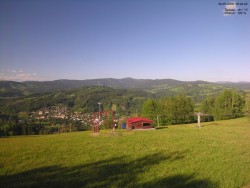 Pohled na Krkonoše