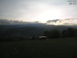 Pohled na Krkonoše