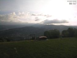 Pohled na Krkonoše