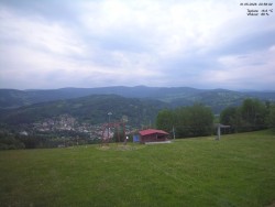 Pohled na Krkonoše