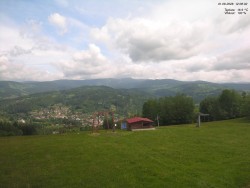 Pohled na Krkonoše