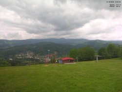 Pohled na Krkonoše