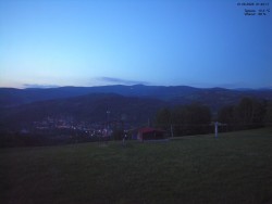Pohled na Krkonoše