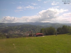 Pohled na Krkonoše