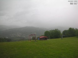 Pohled na Krkonoše
