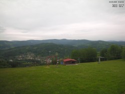 Pohled na Krkonoše