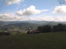 Pohled na Krkonoše