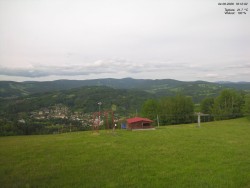 Pohled na Krkonoše