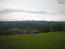 Pohled na Krkonoše