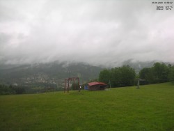 Pohled na Krkonoše