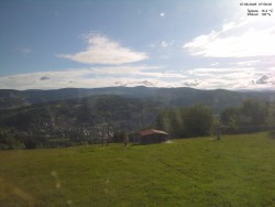 Pohled na Krkonoše