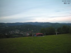 Pohled na Krkonoše